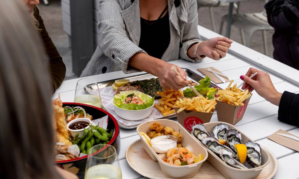 Archived Christmas celebrations at Auckland Fish Market Heart of the